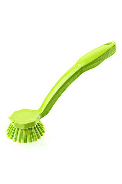 İndiriminVar Plastic Dish Plate Pot Washing Cleaning Brush - With Handle