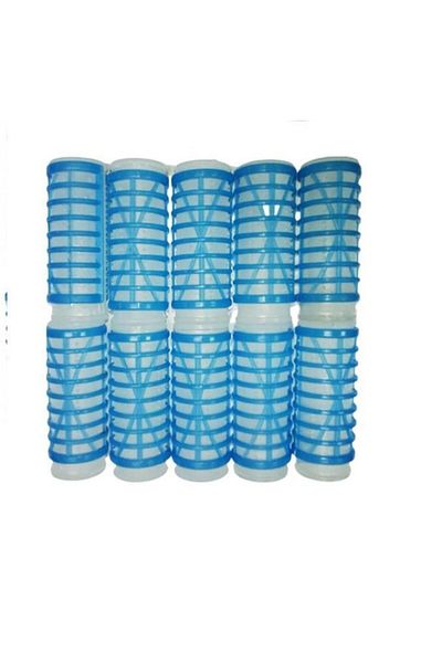 FUMO Boiled-Heated Curler Blue 10Pcs