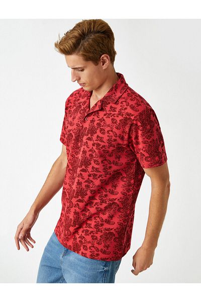 Koton Shirt Collar Polo T-Shirt Cotton