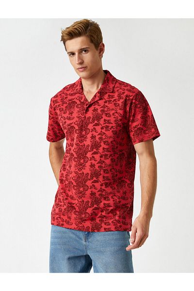 Koton Shirt Collar Polo T-Shirt Cotton
