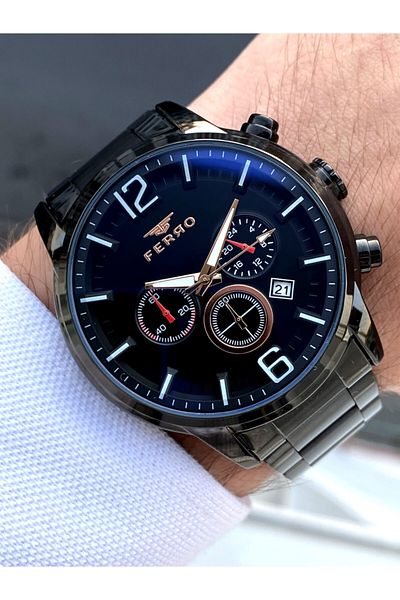 FERRO Original Men's Watch + Bracelet Gift