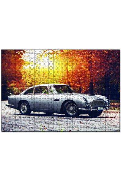 Cakapuzzle Aston Martin Compatible Classic Automobile 120 Piece Puzzle Jigsaw Puzzle Mdf (Wooden)