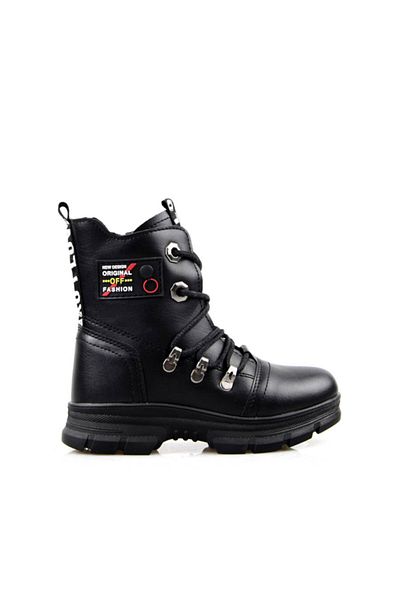 Twingo Twıngo 7015 Black Nova Fur Children's Boots