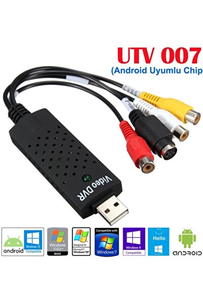 Gplus Utv007 Chip Android Otg Windows 10 Uyumlu Video Dvr Kayıt Kartı