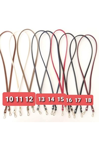 angel çanta aksesuar Spaghetti Model Bag Handle Navy Blue Color Silver Metal