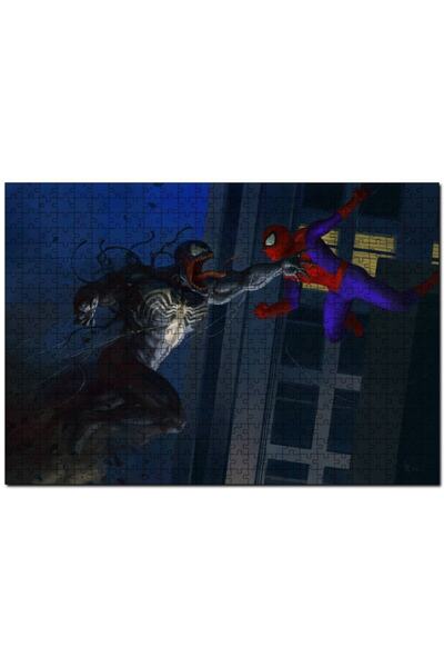 Cakapuzzle لغز سبايدرمان Vs Venom Artwork 255 قطعة MDF (خشب)