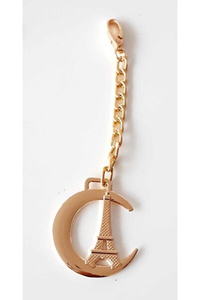 angel çanta aksesuar Light Gold Pendulum Ornament Eiffel Tower Pattern