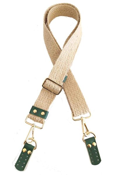 angel çanta aksesuar Mâner pentru sac coloană din iută 120x4 Cm Metal Auriu Deschis