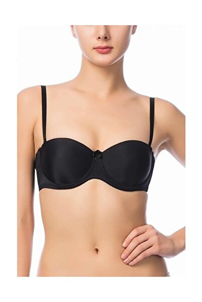 NBB Μαύρο γυναικείο σουτιέν 3520 Elastan Micro Padded, Πακέτο 1 τεμαχίου