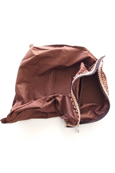 angel çanta aksesuar 38x38 Cm, Înaltă, Căptușeală cu fermoar Maro închis