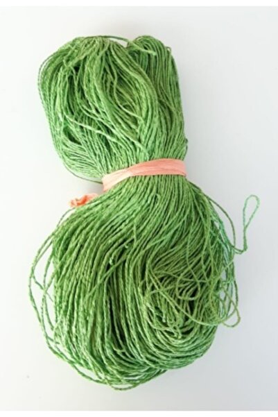 angel çanta aksesuar حبل ورقي بلون التفاح الأخضر (200 جرام)