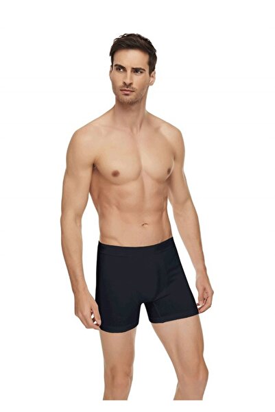 Tutku Elit Siyah Erkek Erkek Modal Elastan Boxer 1251 6 Lı Paket