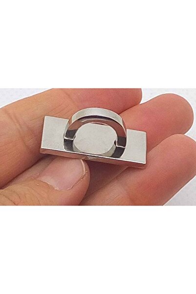 angel çanta aksesuar Gümüş Renk 3x1.2 Cm Köprü Aparatı