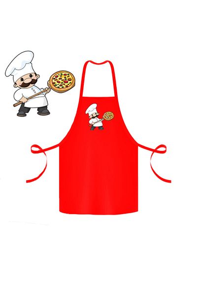 Mandalin Consept Chef Kitchen Apron (For Children)k40