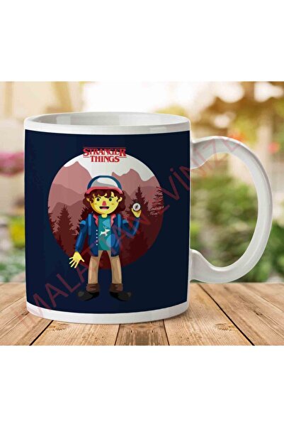 ART HEDİYE Stranger Things Dustin Big Two Sided Printed Mug