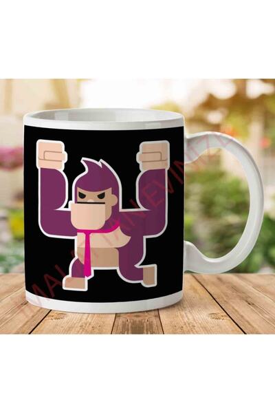 ART HEDİYE كوب دونكي كونج بسيط مطبوع على الجانبين