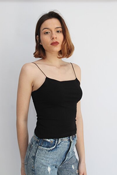 Rosse Butik Жіночий чорний бюстгальтер на бретельках