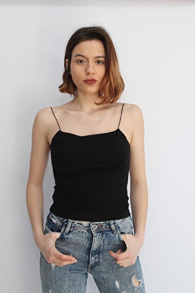 Rosse Butik Жіночий чорний бюстгальтер на бретельках