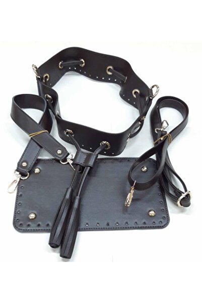 angel çanta aksesuar Набір сумок темно-коричневого кольору