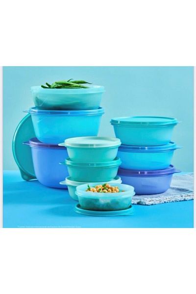 Tupperware Candy Set of 10 - Storage Container