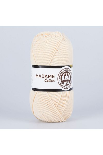 Ören Bayan Νήματα πλεξίματος χειρός Madame Cotton 100 Gr 029 Skin