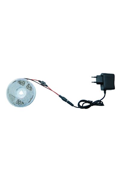 Smyrna Store 1 Metre Gün Işığı Adaptörlü Ve Açma-kapama Anahtarlı Şerit Led Seti