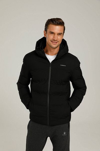 lumberjack Sn22 Nolan Coat 1pr Черно мъжко палто