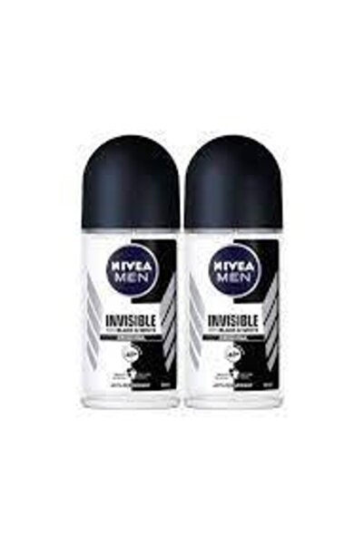 NIVEA Invisible Black & White Original Deo Rollon 50ml X 2 Adet