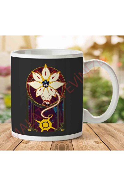 ART HEDİYE كوب Pokemon Solgaleo The Art Of Sun مطبوع على الجانبين
