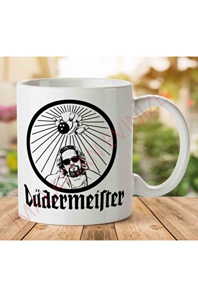 ART HEDİYE Dudermeister The Dude Jagermeister The Big Lebowski Two Side Print...