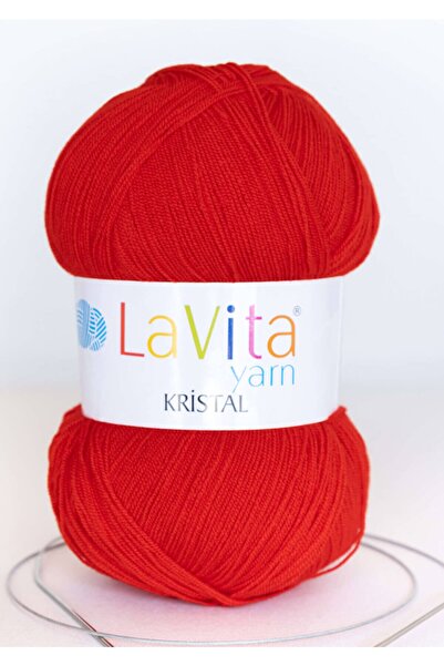 LaVita Yarn Crystal Fibre Amigurimi Ață de tricotat manuală Ață Taka (3018-al...