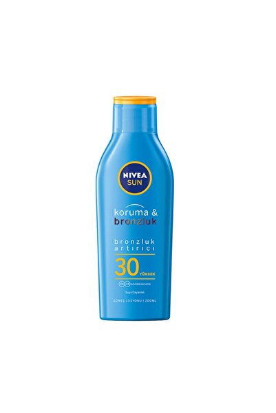 NIVEA Sun Koruma ve Bronzluk Arttırıcı Güneş Losyonu Spf 30 200 ml