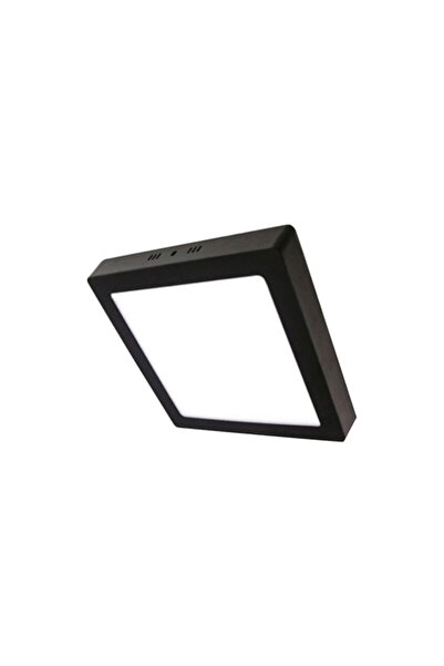 ACK 6500k Beyaz 24w Siyah Kasa Sıva Üstü Kare Led Panel Armatür