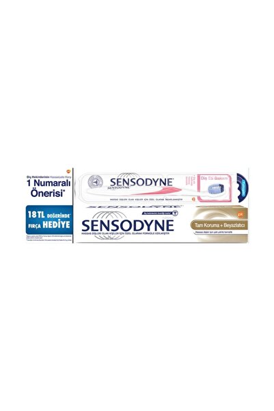 Sensodyne Tam Koruma 75 ml Macun ve Fırça