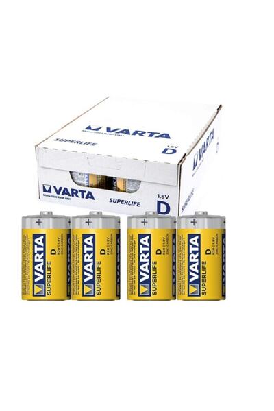 Varta Büyük Pil 24 'lü - Kalın Pil - Size D