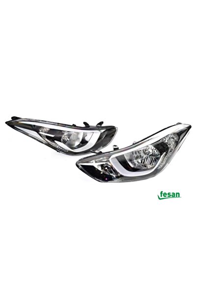 FESAN Hyundai Elantra Sağ + Sol Ön Far Takımı 2013--2015