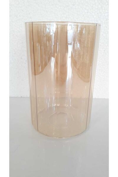 ADA AVİZE Bal Boru Şeklinde Fanus Avize Camı E27 (eni 10 Cm,boyu15 Cm)