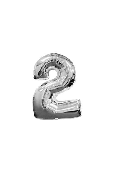 Alışveriş Çok Kolay Foil Balloon Number 2 100cm