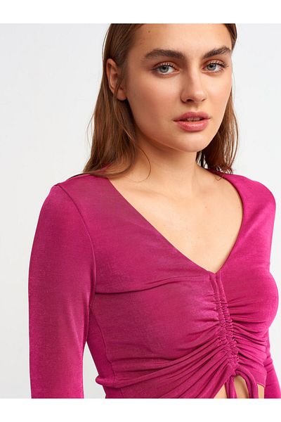 Dilvin 3795 Gathered Ball Fuchsia