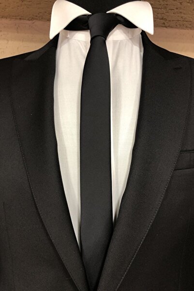 tomıross طقم منديل ربطة عنق رفيعة للرجال Krvt-001