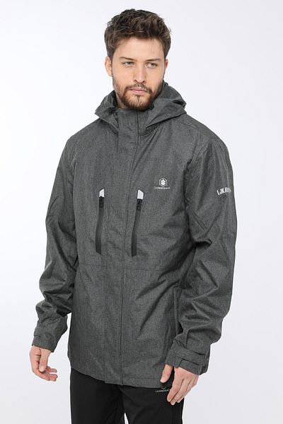 lumberjack Ανδρικό παλτό Marco Coat 3in1 Anthracite