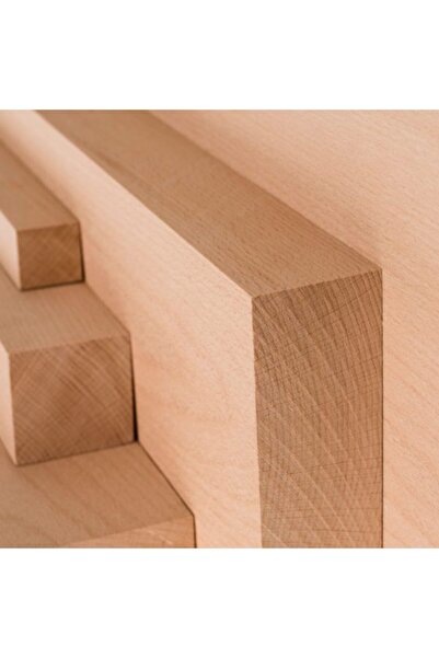 iAhşap (2x5 cm x 100 cm 1 Adet) Gürgen Ahşap Çıta Taslak Tahta Blok ve Kereste