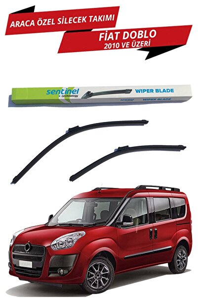 Sentinel Fiat Doblo 2 Araca Özel Ön Silecek Takımı Sağ Ve Sol