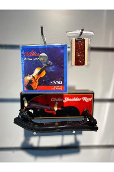 YANKI Alice Keman Teli+keman Yastığı(italyan El Yapımı Reçine Hediyeli)
