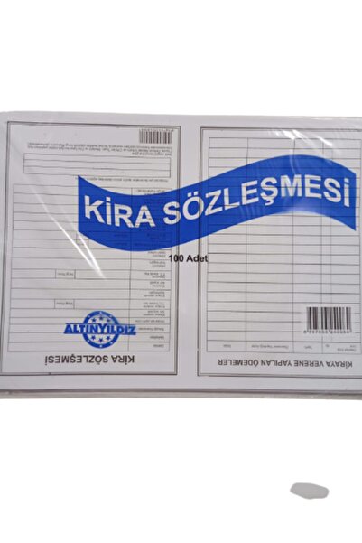 Nalbantaki Kira Kontratı 100 Lü