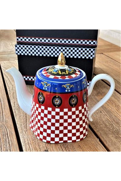 Lucky Art Lyhd 407 Ember Bone Teapot