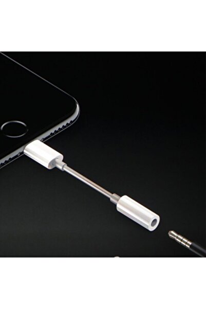 Genel Markalar Iphone Uyumlu Lightning Telefon Kulaklık Çevirici Aux Dönüştürücü Aparat