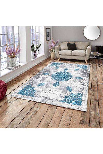 ALLGELSİN All-round Elastic Carpet Cover Decorative Carpet Cover