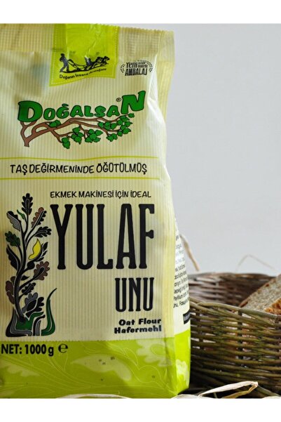 Halloum Doğalsan Tam Yulaf Unu 1 Kg