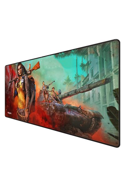 Digipod Gaming Mousepad Oyuncu Mouse Pad 90x40 Xxl Büyük Oyuncu Mousepad Kaymaz Taban 4mm Kalınlık